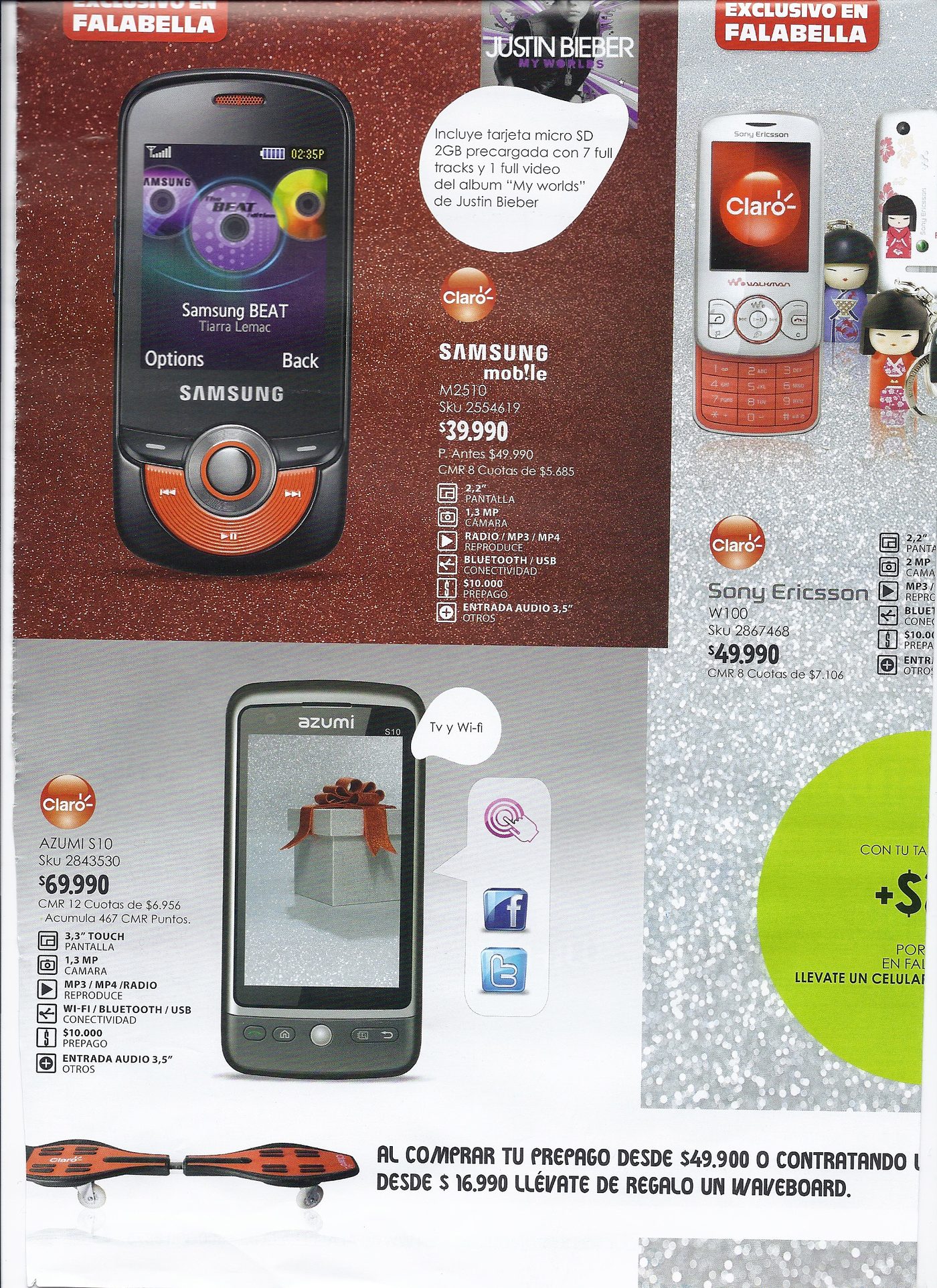Falabella holiday retail catalogue